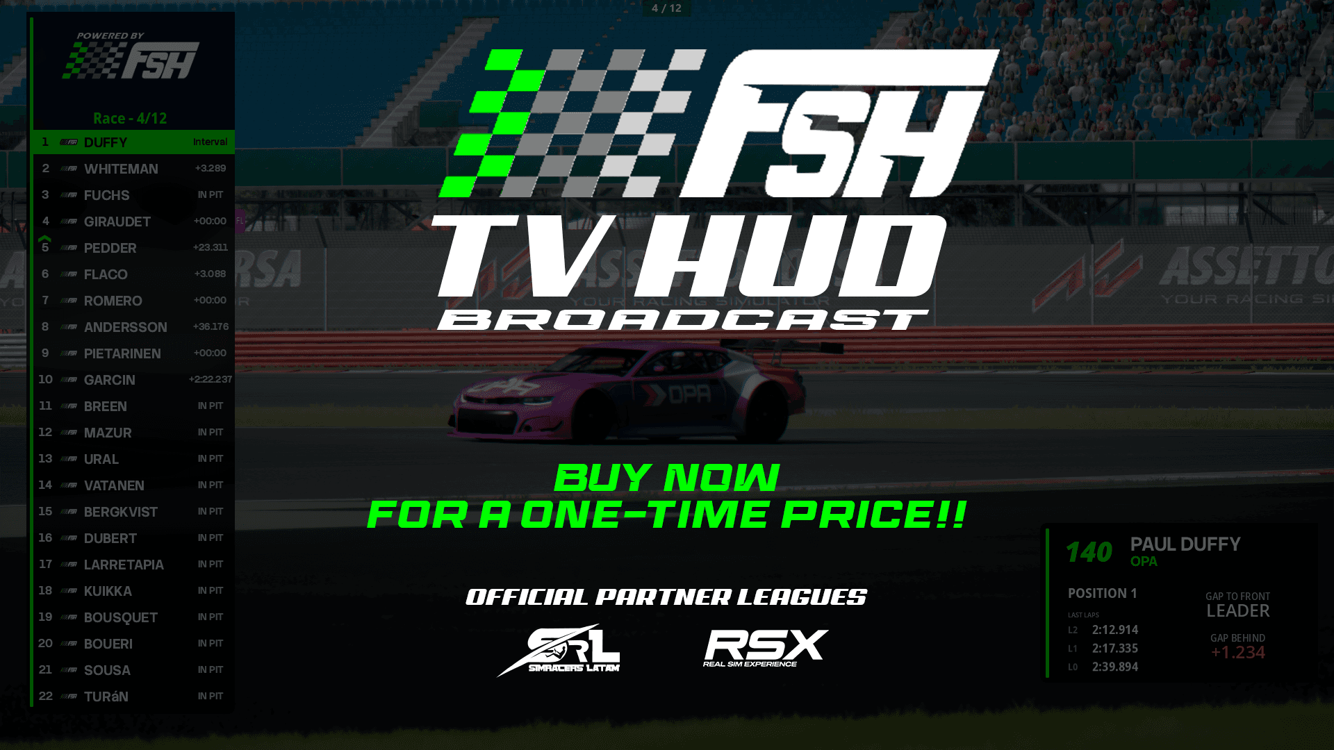 FSH TV HUD Broadcast - Paid Version