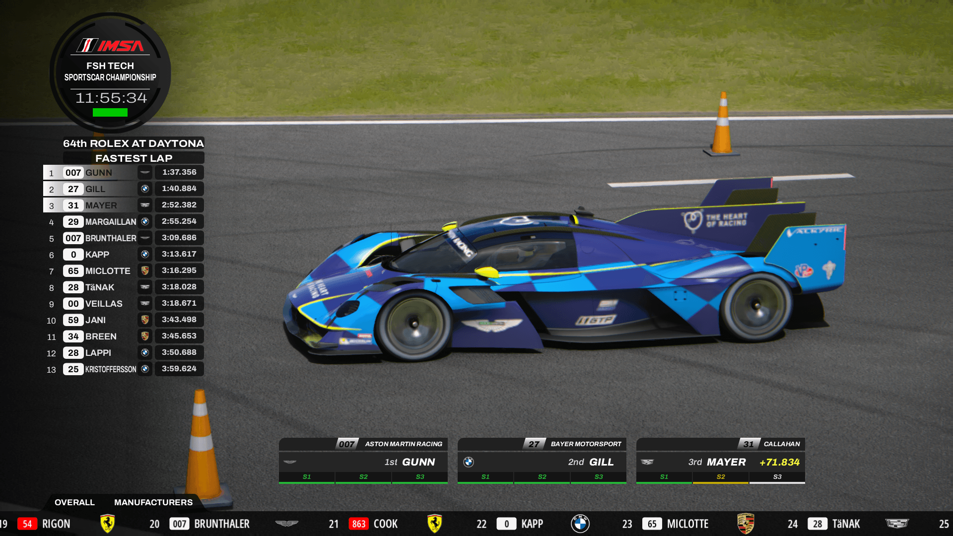 FSH IMSA HUD Broadcast - view 3