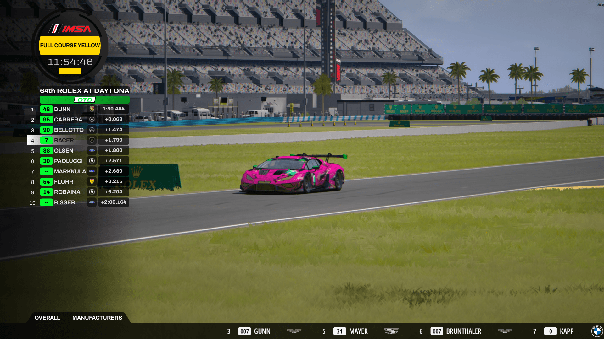 FSH IMSA HUD Broadcast - view 4